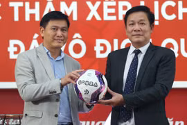 Cận cảnh quả bóng tiêu chuẩn FIFA hoàn toàn mới của V-League 2021