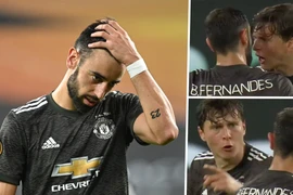 Phòng ngự thế này, Lindelof bị Bruno Fernandes mắng cũng không oan!