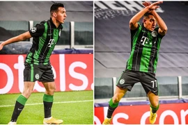 Cầu thủ vô danh ăn mừng như Ronaldo ngay trên sân Juventus