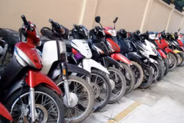 CAQ Tây Hồ tìm chủ sở hữu 28 xe máy