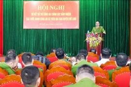 Lực lượng Công an xã làm tốt công tác giữ gìn an ninh trật tự ở cơ sở 