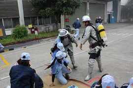 Kiểm tra, đánh giá công tác phòng ngừa cháy, nổ tại công ty TNHH điện Stanley Việt Nam