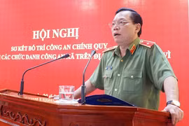 Lực lượng Công an xã phát huy vai trò nòng cốt tại cơ sở 