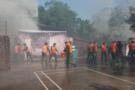 Diễn tập ứng cứu phòng chống thiên tai và tìm kiếm cứu nạn 