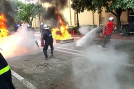 Sôi nổi hội thao nghiệp vụ chữa cháy và cứu nạn, cứu hộ