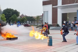 Chủ động phòng ngừa, cháy nổ tại Cụm công nghiệp 