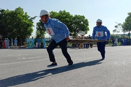 Clip: Màn tranh tài sôi nổi của các lực lượng chữa cháy, cứu nạn, cứu hộ tại khu công nghiệp Quang Minh