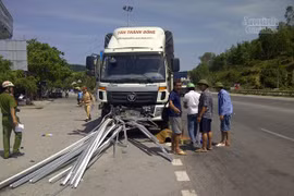 TNGT liên hoàn trên quốc lộ 1A, một người chết thảm