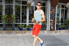 Quang Đăng chia sẻ cách phối đồ tươi sáng cho ngày hè