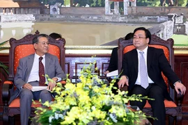 Lãnh đạo TP Hà Nội tiếp Đại sứ đặc mệnh toàn quyền Nhật Bản tại Việt Nam