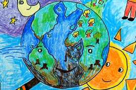 300 học sinh sáng tác về môi trường