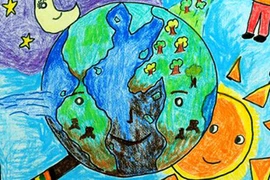 300 học sinh sáng tác về môi trường