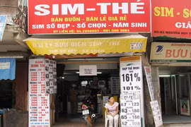 Thu hồi SIM "rác"sẽ được làm triệt để