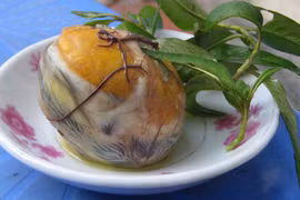 Trứng vịt lộn - bổ dưỡng quá hóa sinh bệnh