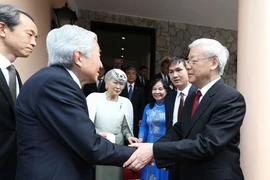 Nhà vua Nhật Bản: Mong hai nước tiếp tục hợp tác vì hòa bình thế giới 