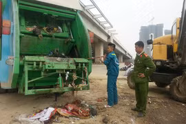 Xử lý doanh nghiệp đổ trộm "núi" rác thải 
