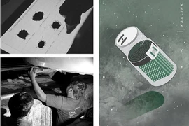 Biến khí thải động cơ thành mực 