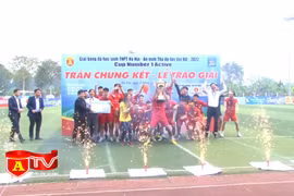 Ấn tượng mùa giải bóng đá học sinh THPT Hà Nội - An ninh Thủ đô lần thứ XXI – 2022