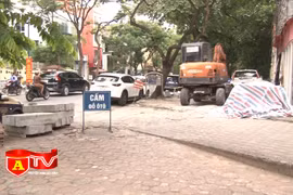 Hà Nội yêu cầu dừng cấp phép đào đường, vỉa hè dịp Tết