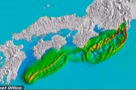 Nhật Bản cảnh báo kịch bản siêu động đất mới