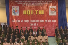 Hội thi bắn súng ngắn quân dụng, võ thuật Thanh niên CAND