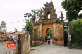 Ngẫm nét xưa trong kiến trúc làng Cựu, huyện Phú Xuyên