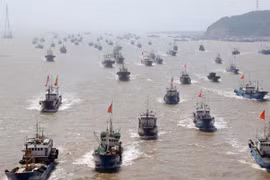 Gần 9.000 tàu cá Trung Quốc chuẩn bị tràn xuống Biển Đông