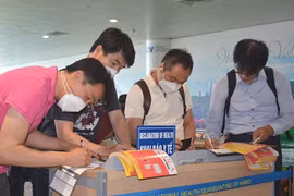 Đã có 8.200 hành khách từ Hàn Quốc đến Hà Nội được giám sát MERS