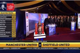 Bốc thăm vòng 3 FA Cup: 5 cặp đấu toàn Premier League