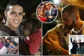 Các "sao" của Real Madrid làm gì trong dịp Giáng sinh?