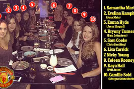 Trốn chồng và bạn trai, WAGs M.U tưng bừng mở tiệc đón Giáng sinh