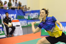 Hoa khôi làng cầu lông Việt Nam thăng hoa tại giải Australia mở rộng