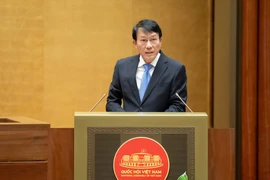 Quốc hội nghe Tờ trình các Dự án luật liên quan đến công tác đảm bảo an ninh, trật tự