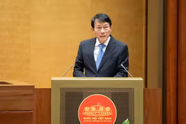 Quốc hội nghe Tờ trình các Dự án luật liên quan đến công tác đảm bảo an ninh, trật tự