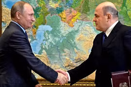 [ẢNH] Thủ tướng Mishustin sẽ là ứng viên sáng giá nhất kế thừa ông Putin?