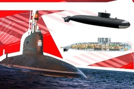 [ẢNH] Tàu ngầm Nga có thể tiêu diệt hàng không mẫu hạm Mỹ trong 4 bước?
