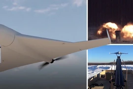 [ẢNH] Báo Mỹ lo ngại cuộc tấn công của hàng trăm UAV cảm tử Nga