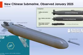Trung Quốc âm thầm chế tạo tàu ngầm không người lái lớn nhất thế giới?