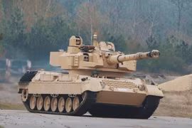 Xe tăng Leopard 1A5 cổ điển sánh ngang T-14 Armata nhờ tháp pháo Cockerill 3105 