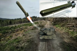 Tên lửa bắn từ nòng pháo Akeron MBT 120 giúp xe tăng NATO tấn công như súng bắn tỉa