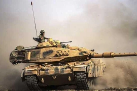Thổ Nhĩ Kỳ tung vào chiến trường Syria bản nâng cấp đặc biệt của xe tăng Leopard
