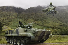 Xe chiến đấu bộ binh BMP-3 Nga có vũ khí 'đặc trị' xe tăng phương Tây