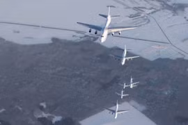 Không quân Nga triển khai số lượng vận tải cơ An-124 Ruslan lớn chưa từng có