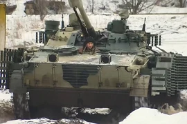 Xe chiến đấu bộ binh BMP-3 'nâng cấp đặc biệt' của Nga đã rời nhà máy