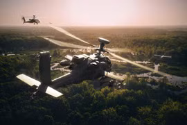 Trực thăng tấn công AH-64 Apache mất vai trò trên chiến trường hiện đại