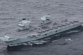 [ẢNH] Tác chiến điện tử Nga vô hiệu hóa tàu sân bay Anh khi nó tiến vào Biển Đen?