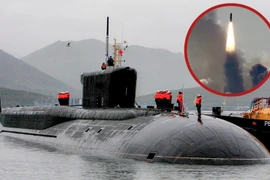 Tàu ngầm hạt nhân Nga mang theo tên lửa đáng sợ nhất đã tới căn cứ Vilyuchinsk