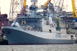 Hải quân Ấn Độ sắp nhận khinh hạm Dự án 11356 từ Nga sau thời gian dài chờ đợi