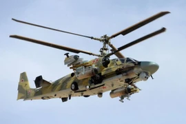 Trực thăng Ka-52 Nga xuất kích khiến lính Thổ Nhĩ Kỳ không thể tràn sang Syria