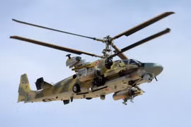 Trực thăng Ka-52 Nga xuất kích khiến lính Thổ Nhĩ Kỳ không thể tràn sang Syria